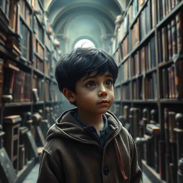 غلاف الكتاب القصة بعنوان: سر المكتبة القديمة