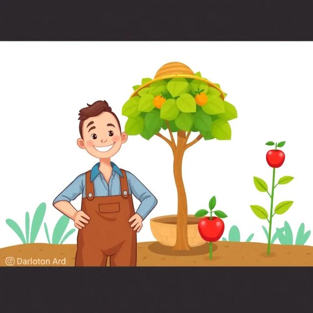 غلاف الكتاب القصة بعنوان: شجرة التفاح التي لم تنمُ
