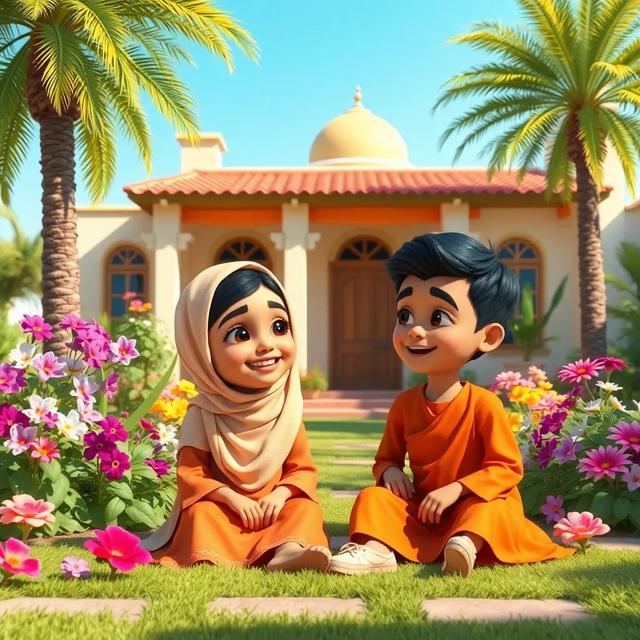 غلاف الكتاب القصة بعنوان: شمساء وناصر: قصة قيمة وطنية