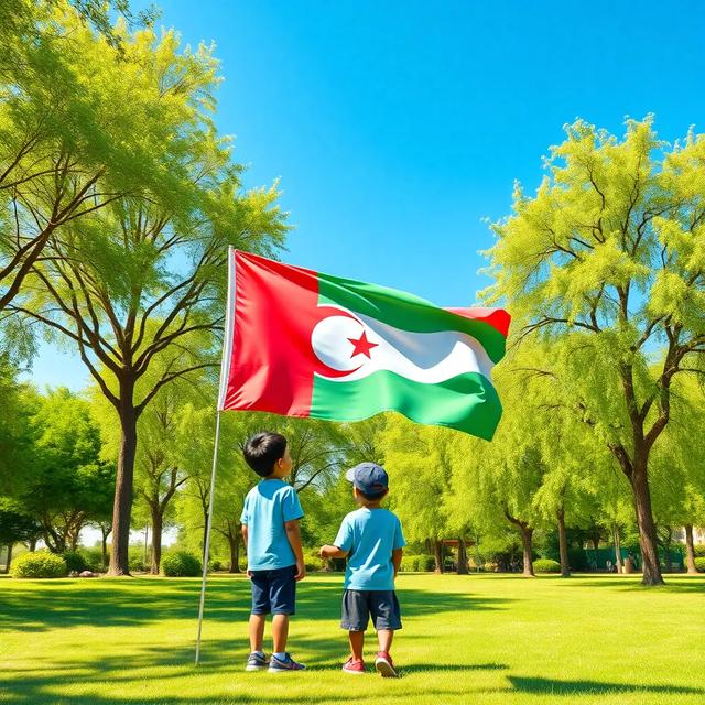 غلاف الكتاب القصة بعنوان: شمساء وناصر وعلم سلطنة عمان