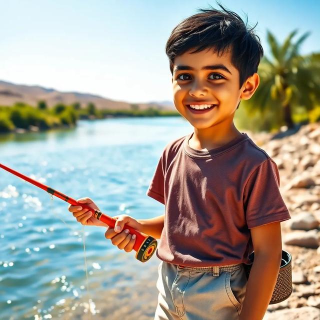 غلاف الكتاب القصة بعنوان: صغير الصياد