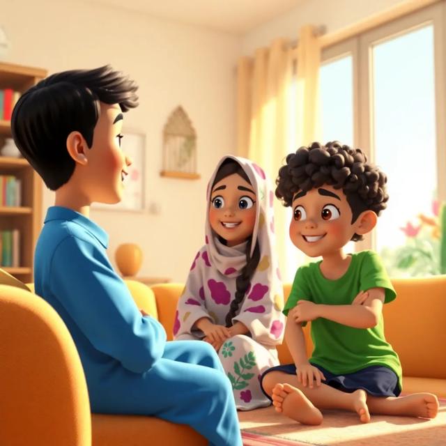 Book cover of the story titled: عطلة الأصدقاء المبدعين