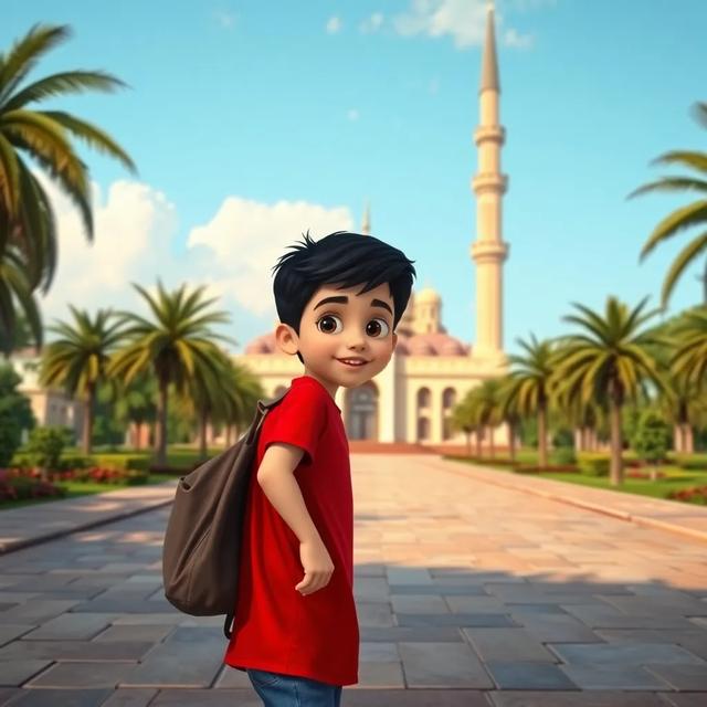 غلاف الكتاب القصة بعنوان: عمر وصلاة تحية المسجد