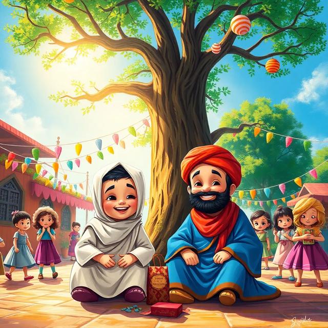 غلاف الكتاب القصة بعنوان: عيد الفرح