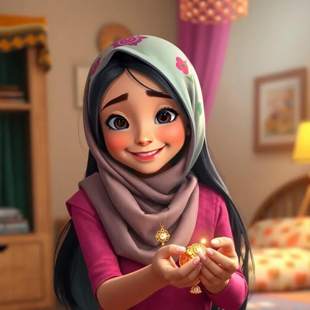 غلاف الكتاب القصة بعنوان: فاطمة وذهبها الطيب