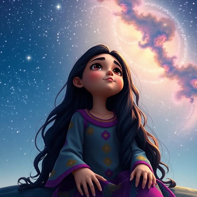 غلاف الكتاب القصة بعنوان: فتاة النجوم