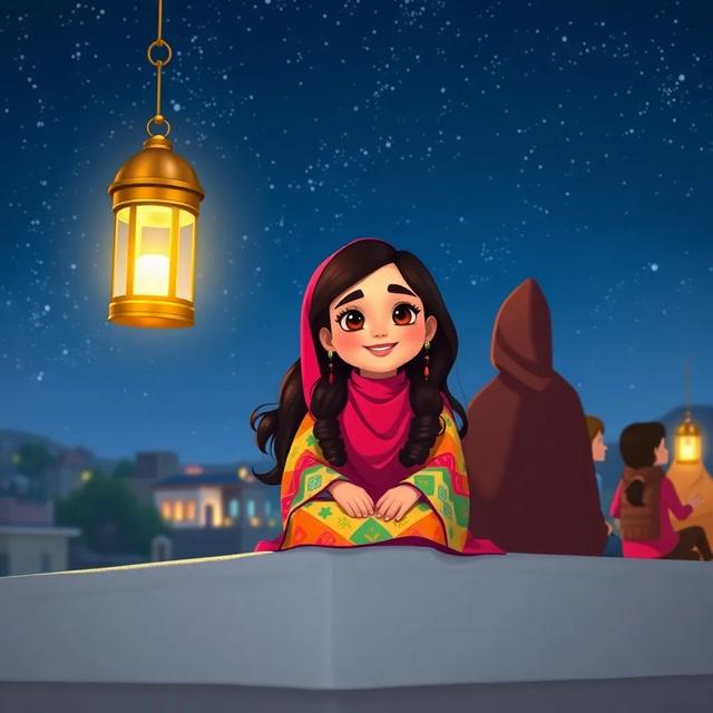 غلاف الكتاب القصة بعنوان: فرحة رمضان