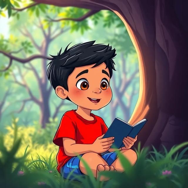 غلاف الكتاب القصة بعنوان: قصاص الخير والشر