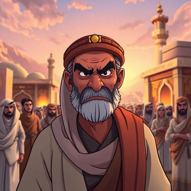 غلاف الكتاب القصة بعنوان: قصة أبو لهب
