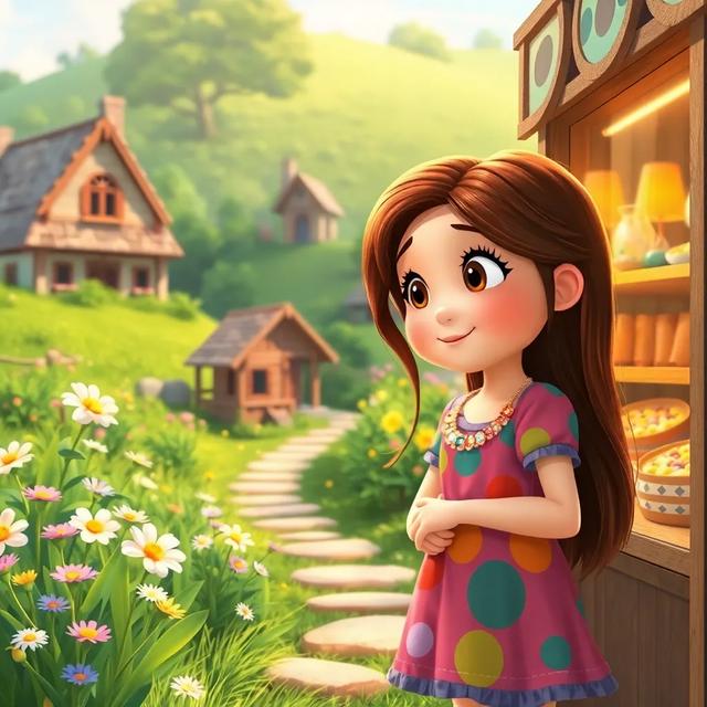 غلاف الكتاب القصة بعنوان: قصة إلينا والدرس الثمين 🌟