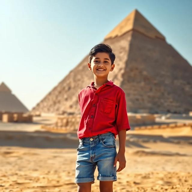 غلاف الكتاب القصة بعنوان: قصة الأهرامات واكتشاف الغوامض