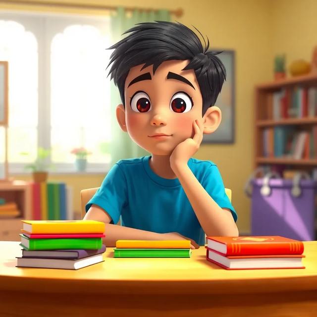 غلاف الكتاب القصة بعنوان: قصة حث الطفل على الدراسة