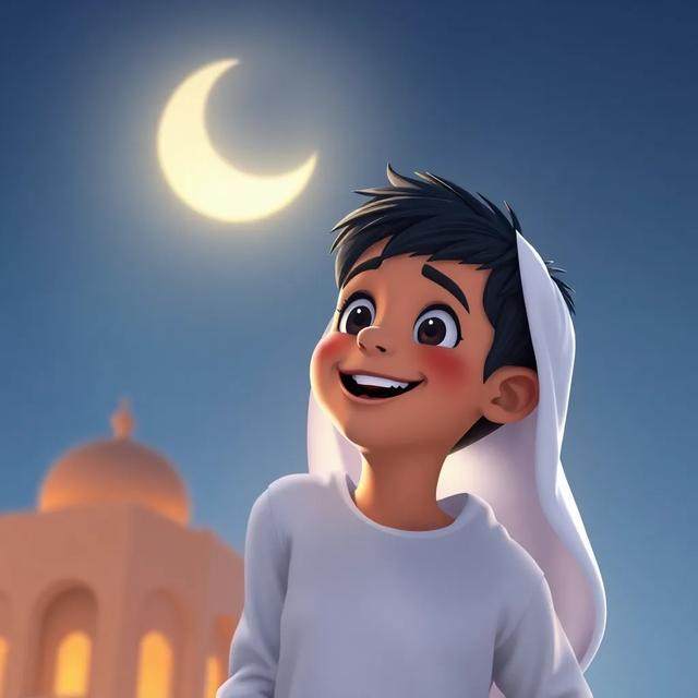 غلاف الكتاب القصة بعنوان: قصة رمضان المبارك