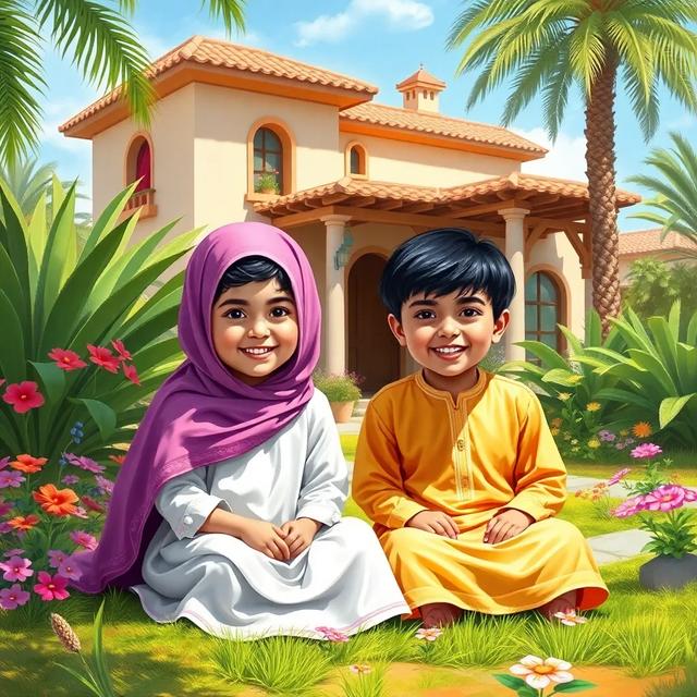غلاف الكتاب القصة بعنوان: قصة شمساء وناصر عن قيمة وطنية