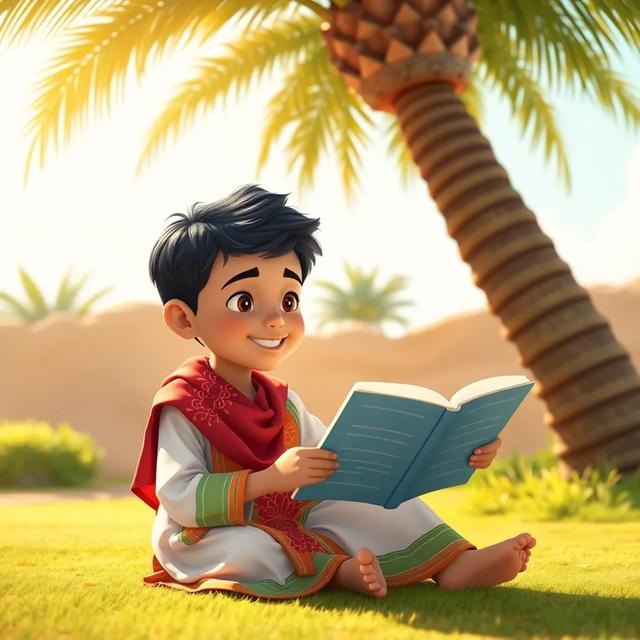 غلاف الكتاب القصة بعنوان: قصة طفل من الإمارات