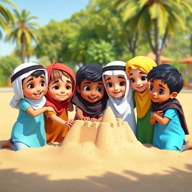 غلاف الكتاب القصة بعنوان: قصة عن التعاون