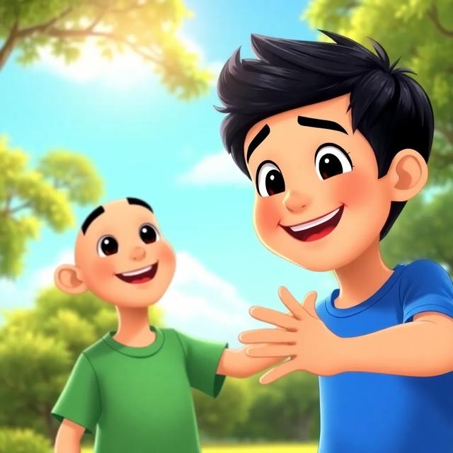 غلاف الكتاب القصة بعنوان: قصة عن المحبة والتسامح
