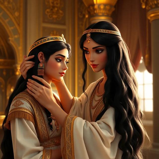 غلاف الكتاب القصة بعنوان: قصة ماشطة بنت فرعون