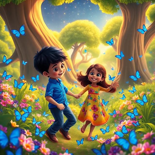 غلاف الكتاب القصة بعنوان: قيس وسيما في عالم الخيال