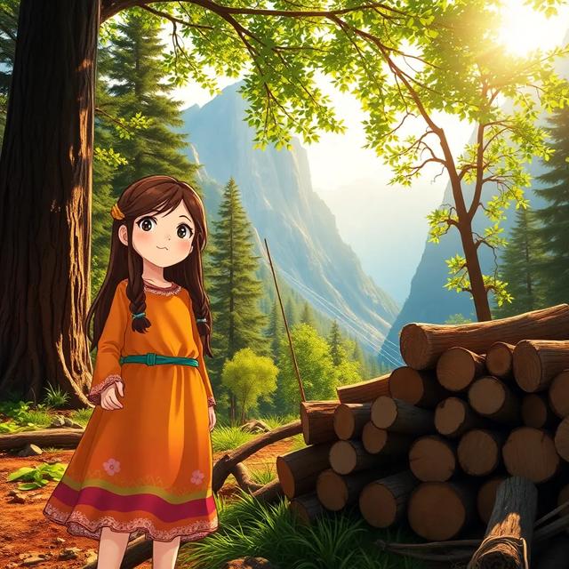 غلاف الكتاب القصة بعنوان: كانت جميلة والشجاعة الكبيرة