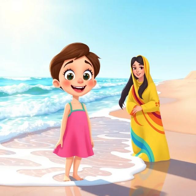 غلاف الكتاب القصة بعنوان: ليلى ونزهة البحر