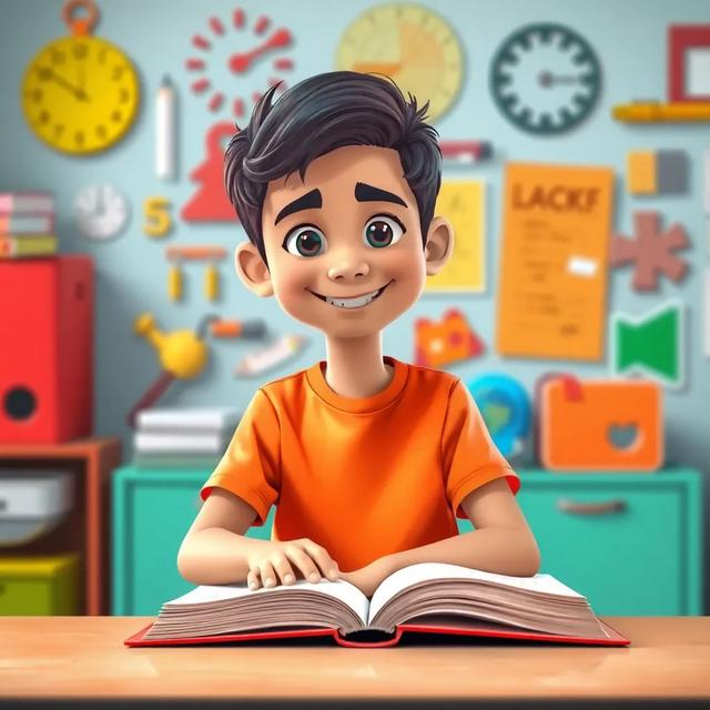 غلاف الكتاب القصة بعنوان: مزدهر وتقنية التعليم الجديدة