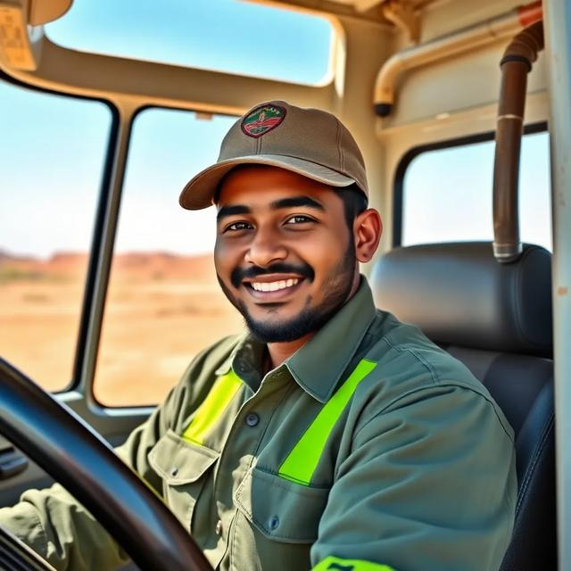 غلاف الكتاب القصة بعنوان: مغامرات حمدان في قيادة الشاحنة