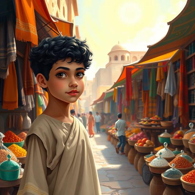 غلاف الكتاب القصة بعنوان: مغامرات سامي في العالم الأسطوري