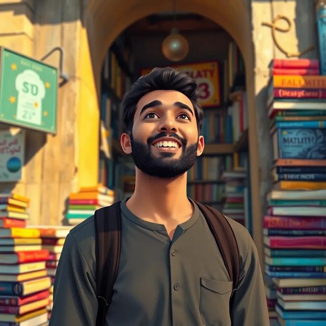 غلاف الكتاب القصة بعنوان: مكتبة سالم