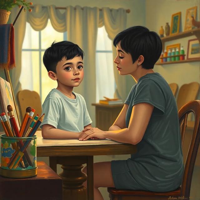 غلاف الكتاب القصة بعنوان: نضال والفن