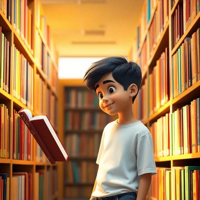 غلاف الكتاب القصة بعنوان: ياسين والكتب السحرية
