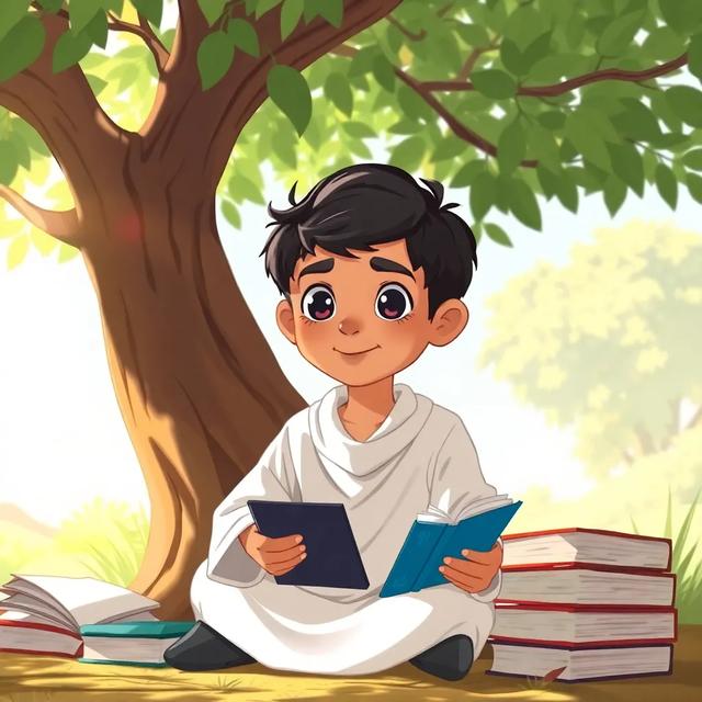 غلاف الكتاب القصة بعنوان: ياسين وكنز الماء العذب