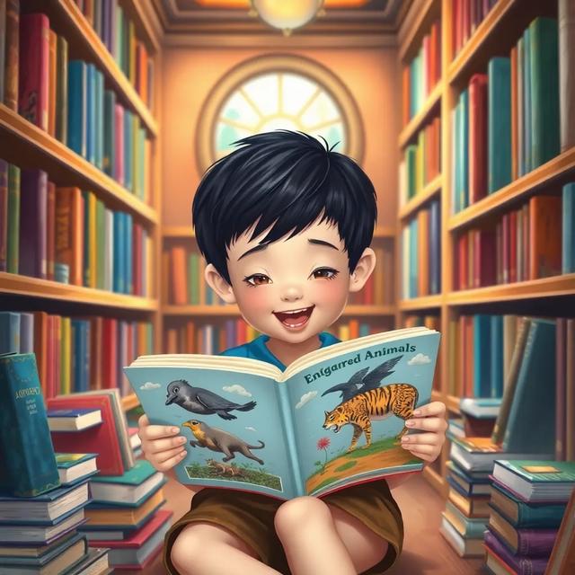 غلاف الكتاب القصة بعنوان: يوسف وحب الحيوانات