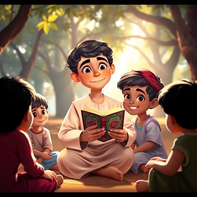 غلاف الكتاب القصة بعنوان: يوميات ياسر في حلقة القرآن