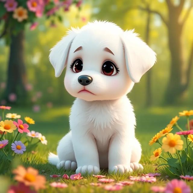 Capa do livro da história intitulada: A Cachorrinha Lila Triste