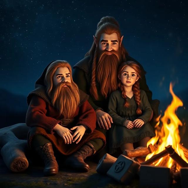 Book cover of the story titled: A Dwarf's Love and Faith