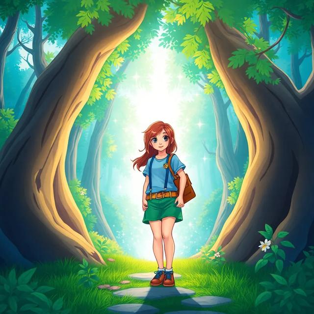 Book cover of the story titled: A Magical Encounter with Heroes