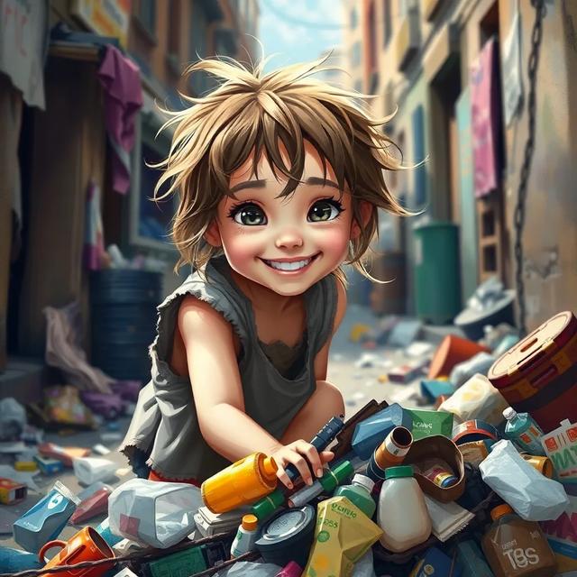 Capa do livro da história intitulada: A Menina da Rua que Se Tornou Princesa