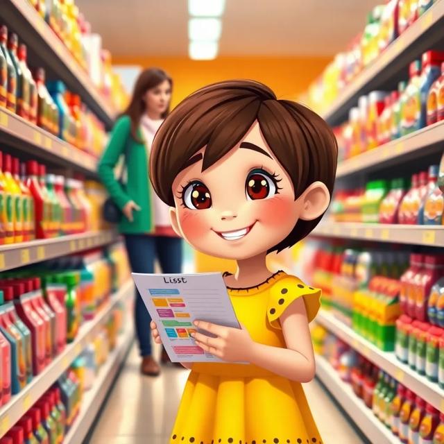 Book cover of the story titled: A Trip to the Supermarket