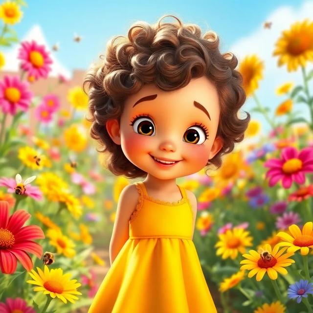 Book cover of the story titled: Abigail and the Buzzing Bees