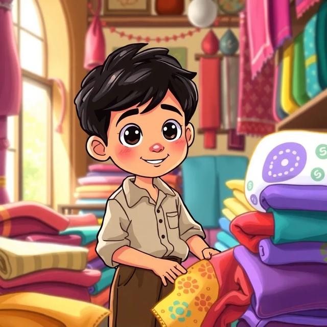 Book cover of the story titled: Adnan and the Magical Pants