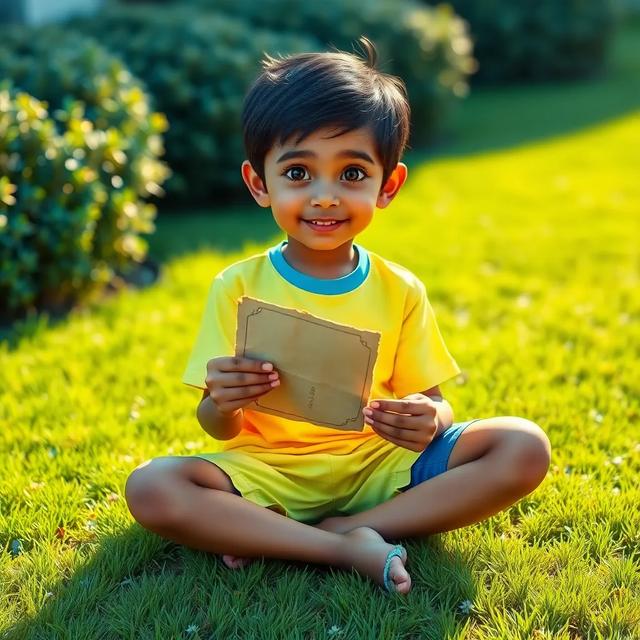 Book cover of the story titled: Ahmed and the Mysterious Letter