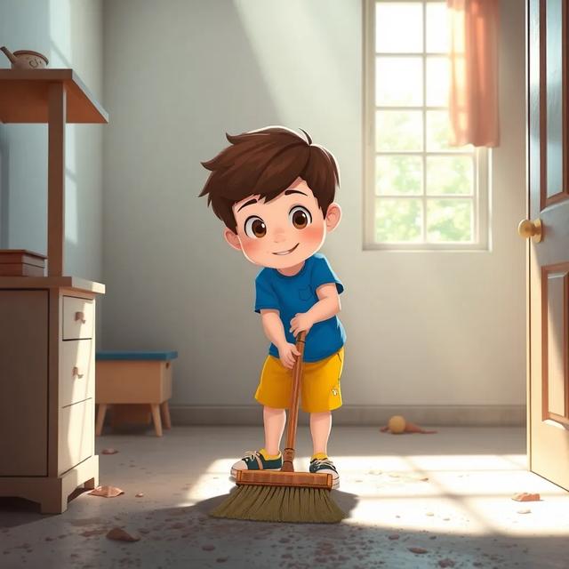 Book cover of the story titled: Alex and the Dusty Old House