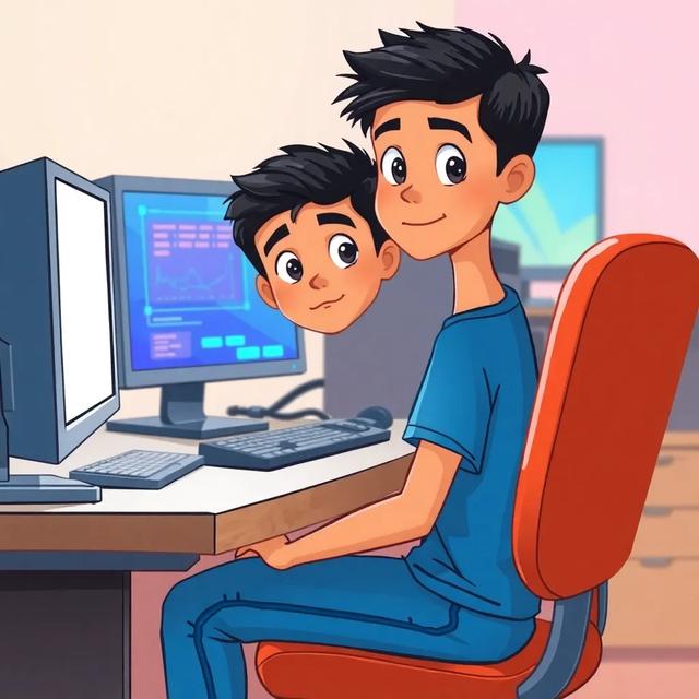 Book cover of the story titled: Ali and the Mysterious Hacker