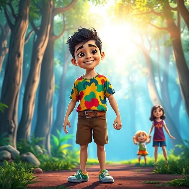 Book cover of the story titled: Ali the Brave