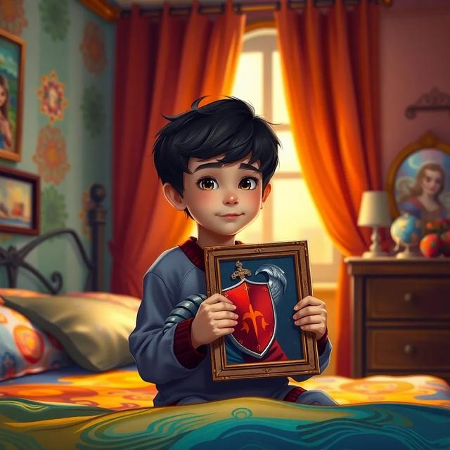 Book cover of the story titled: Ali's Magical Night Adventure
