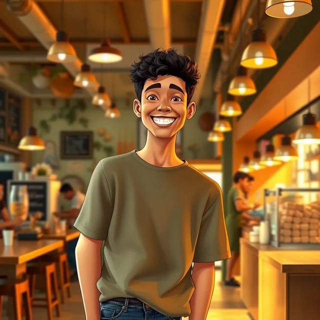Book cover of the story titled: Amir's Ripple of Kindness