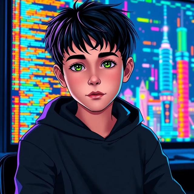 Book cover of the story titled: Anonymous in the Cyber World