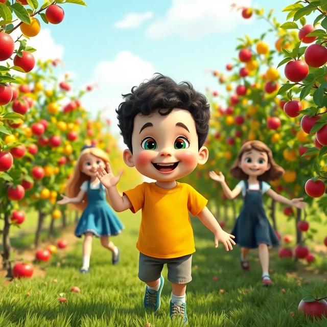 Book cover of the story titled: Apples from A to Z