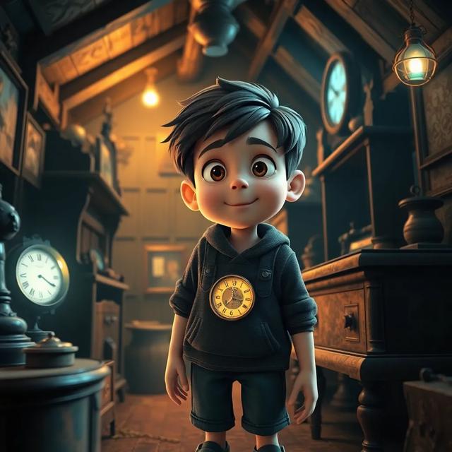 Capa do livro da história intitulada: As Aventuras de Lucas na Máquina do Tempo